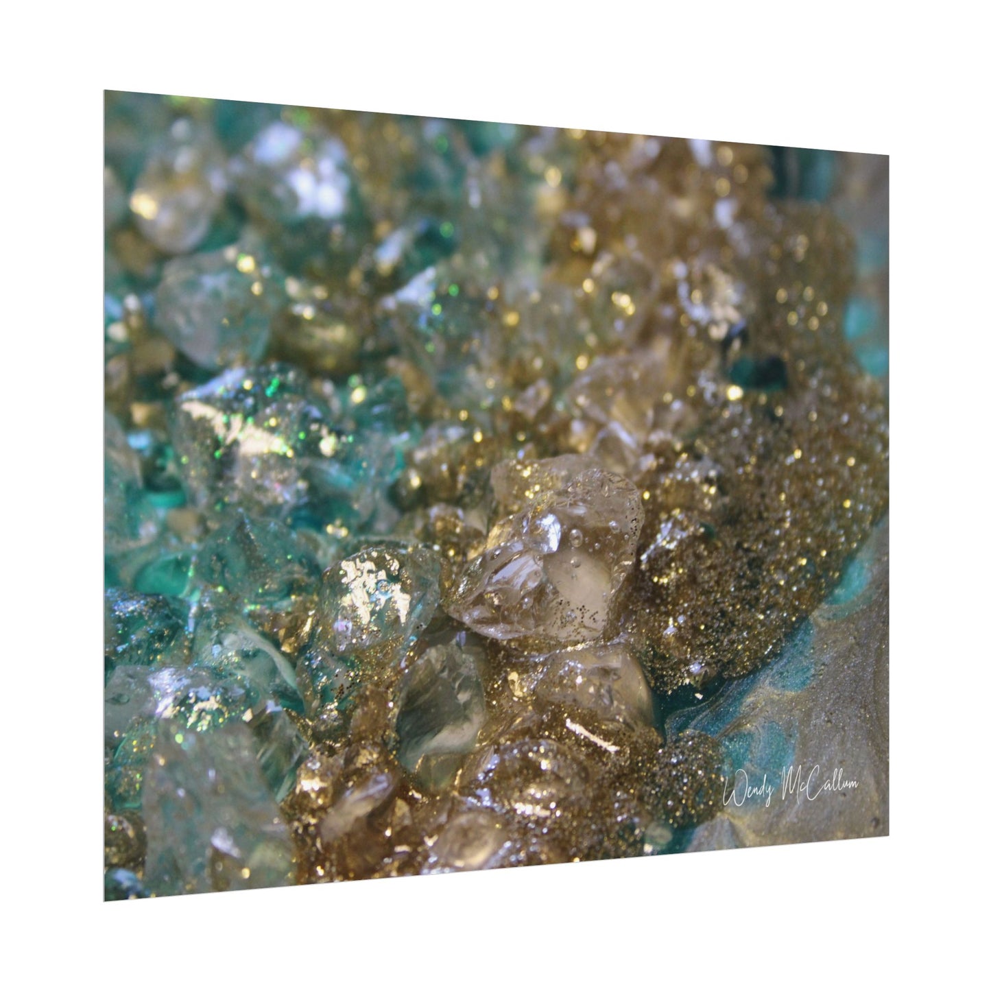 Dioptase Fine Art Print - Opulence