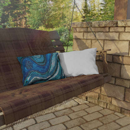 Elucidation Splendour Outdoor Pillow - Patio Cushion