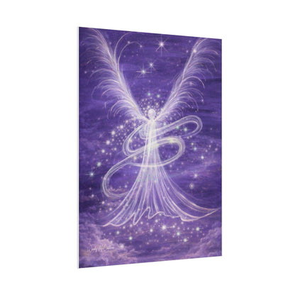 Archangel Zadkiel – Abstract Angel Fine Art Print Compassion, Forgiveness, Transformation