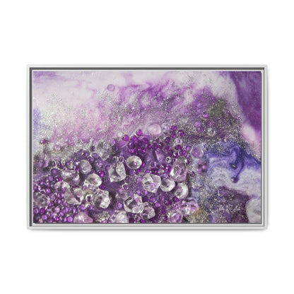 Amethyst Dreams Framed Print - Elegance