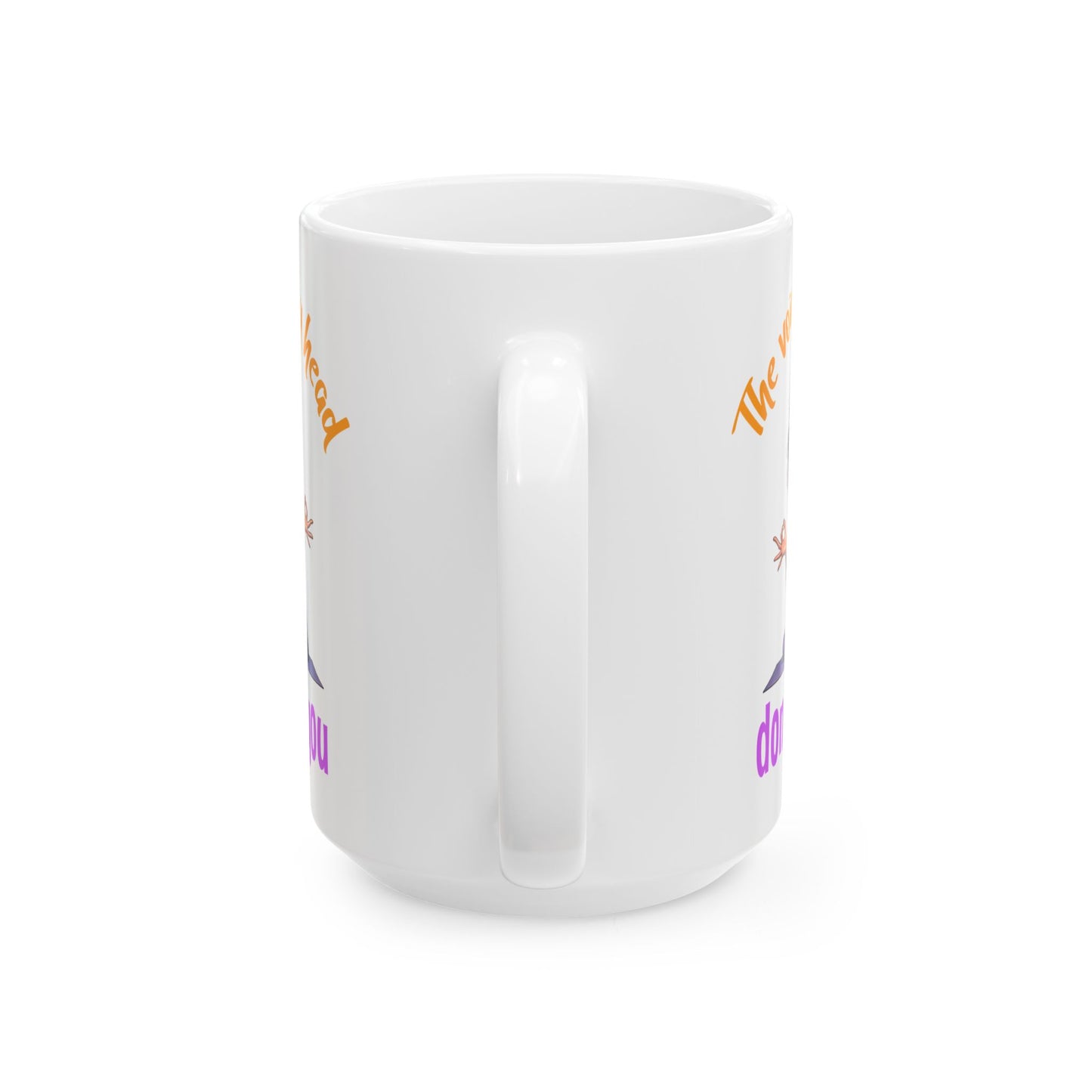 Copy of Ceramic Mug — "The Voices in My Head Don't Like You" Funny Yoga Girl Coffee Cup