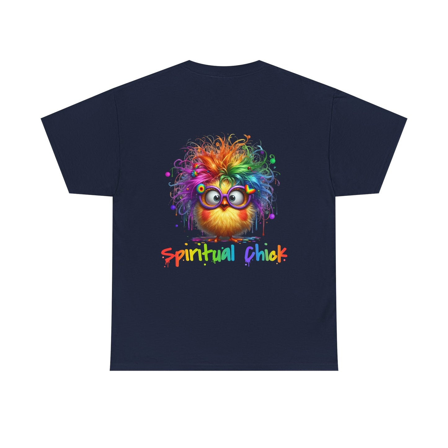 Spiritual Chick – Cute High-Vibe Rainbow Funny T-Shirt