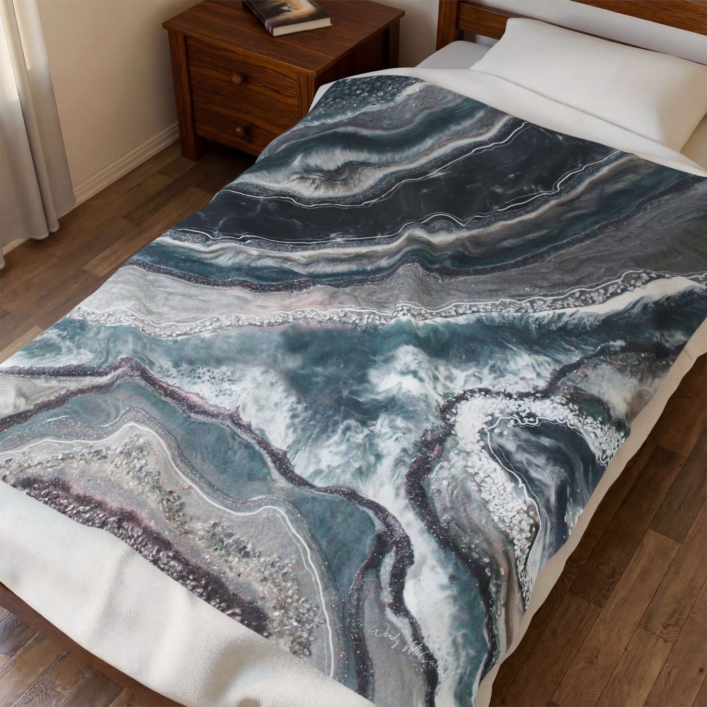 Vista Splendour - Velveteen Plush Blanket