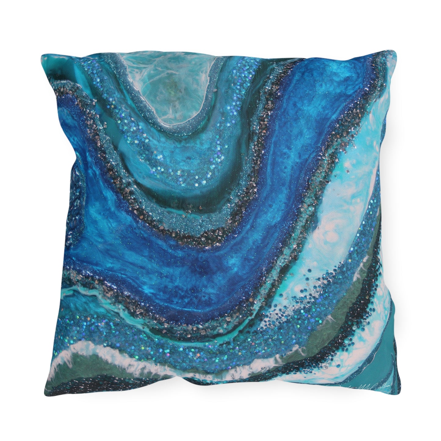 Elucidation Splendour Outdoor Pillow - Patio Cushion
