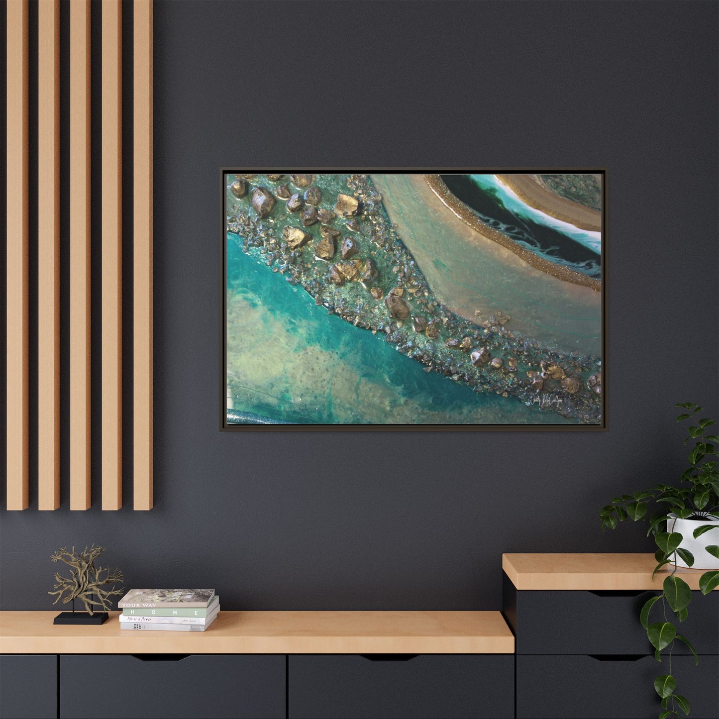 Dioptase Framed Print - Grace