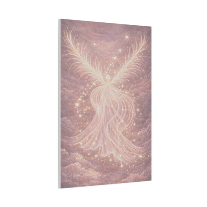 Archangel Chamuel Canvas – Love, Peace & Heart Healing