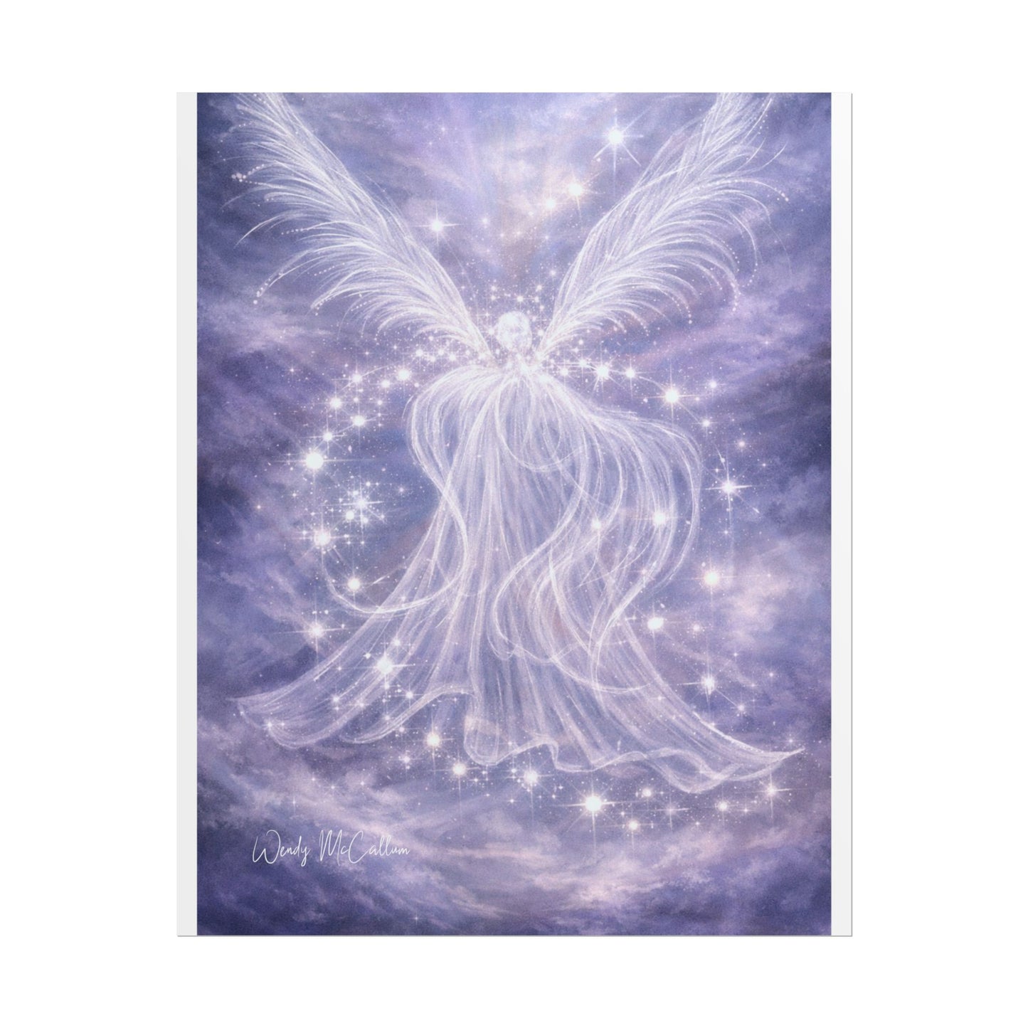 Archangel Jeremiel – Fine Art Print | Angel of Insight, Life Review & Spiritual Clarity