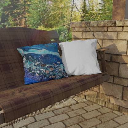 Elucidation Elegance Outdoor Pillow - Patio Cushion