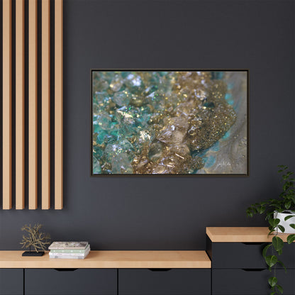 Dioptase Framed Print - Opulence