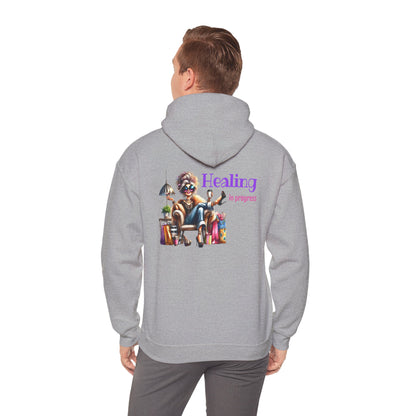Healing in Progress – Strong Woman Empowerment Hoodie