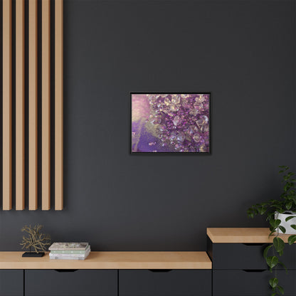 Amethyst Dreams Framed Print - Opulence