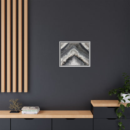Grey Moonstone Framed Print - Splendour