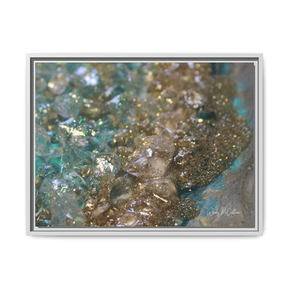 Dioptase Framed Print - Opulence