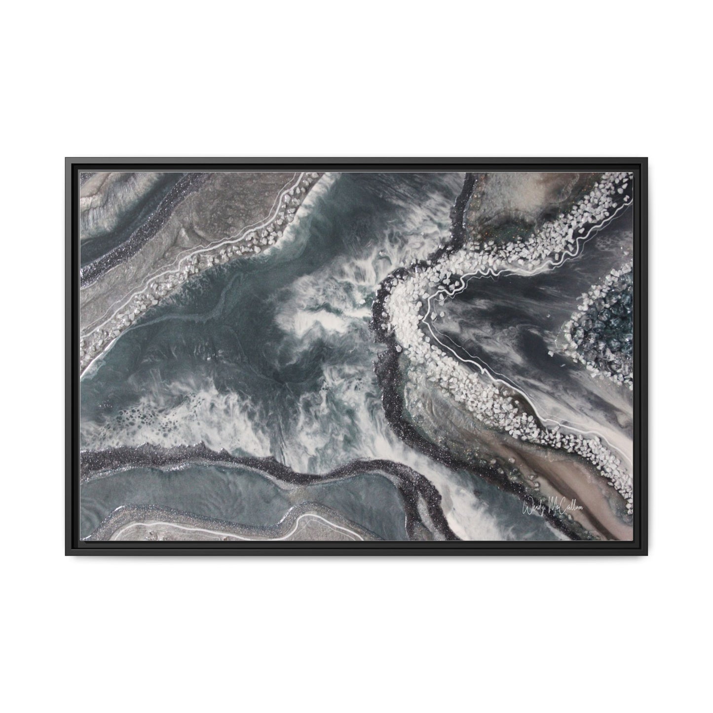 Vista Framed Print - Opulence