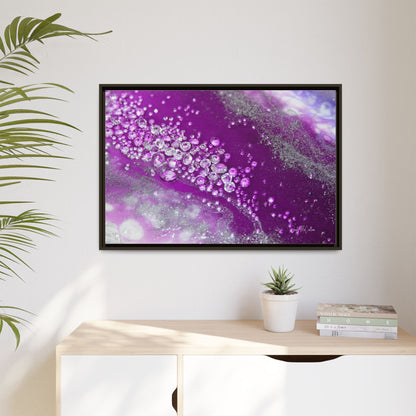 Amethyst Dreams Framed Print - Grace
