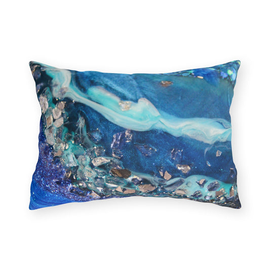 Elucidation Elegance Outdoor Pillow - Patio Cushion