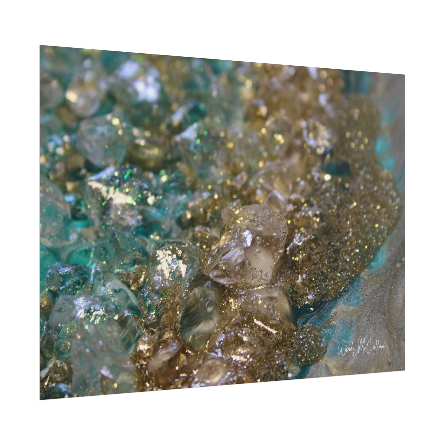 Dioptase Fine Art Print - Opulence