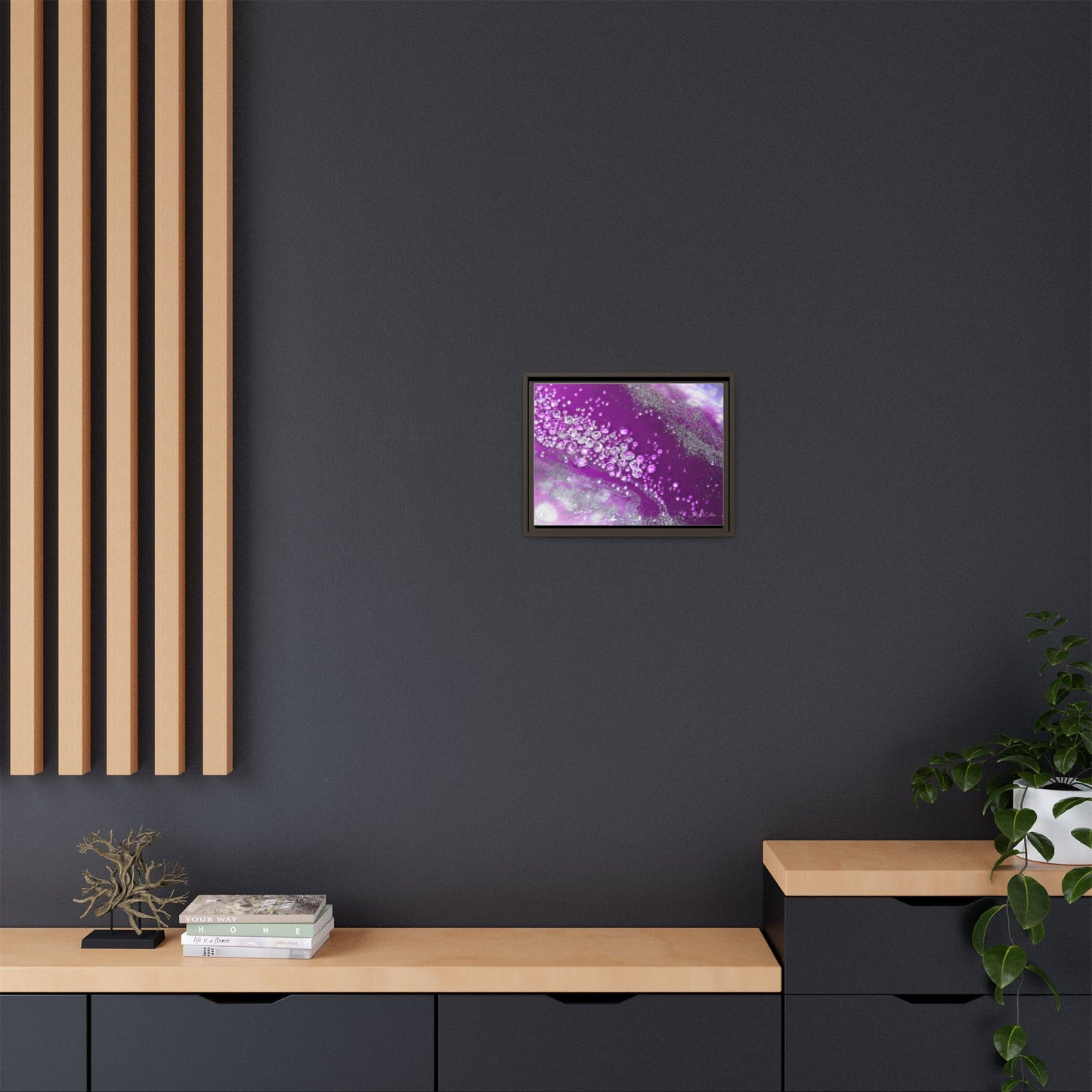 Amethyst Dreams Framed Print - Grace