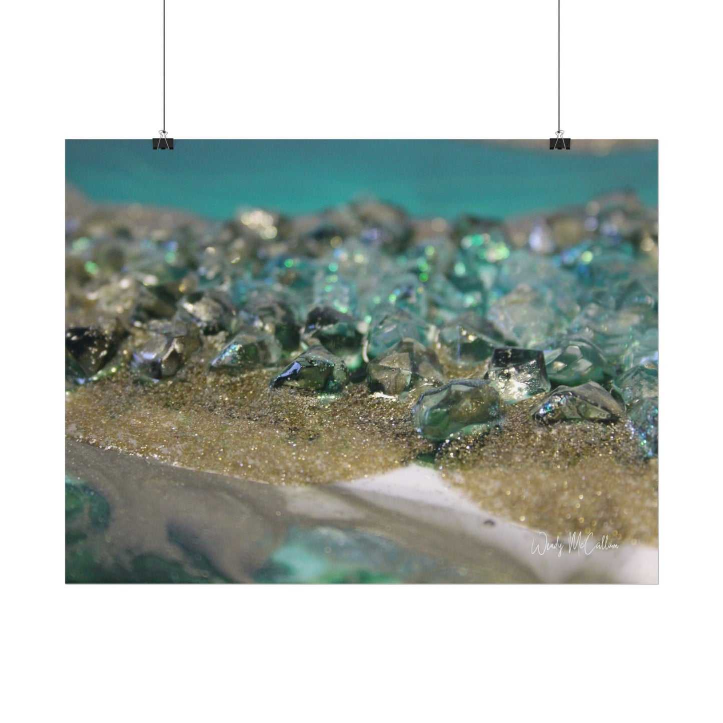 Dioptase Fine Art Print - Elegance
