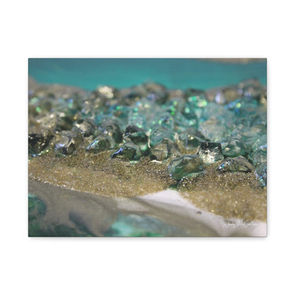 Dioptase Canvas Wall Art - Elegance