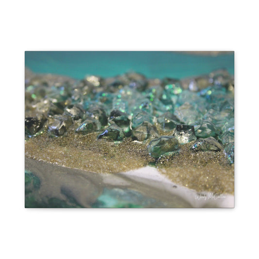 Dioptase Canvas Wall Art - Elegance