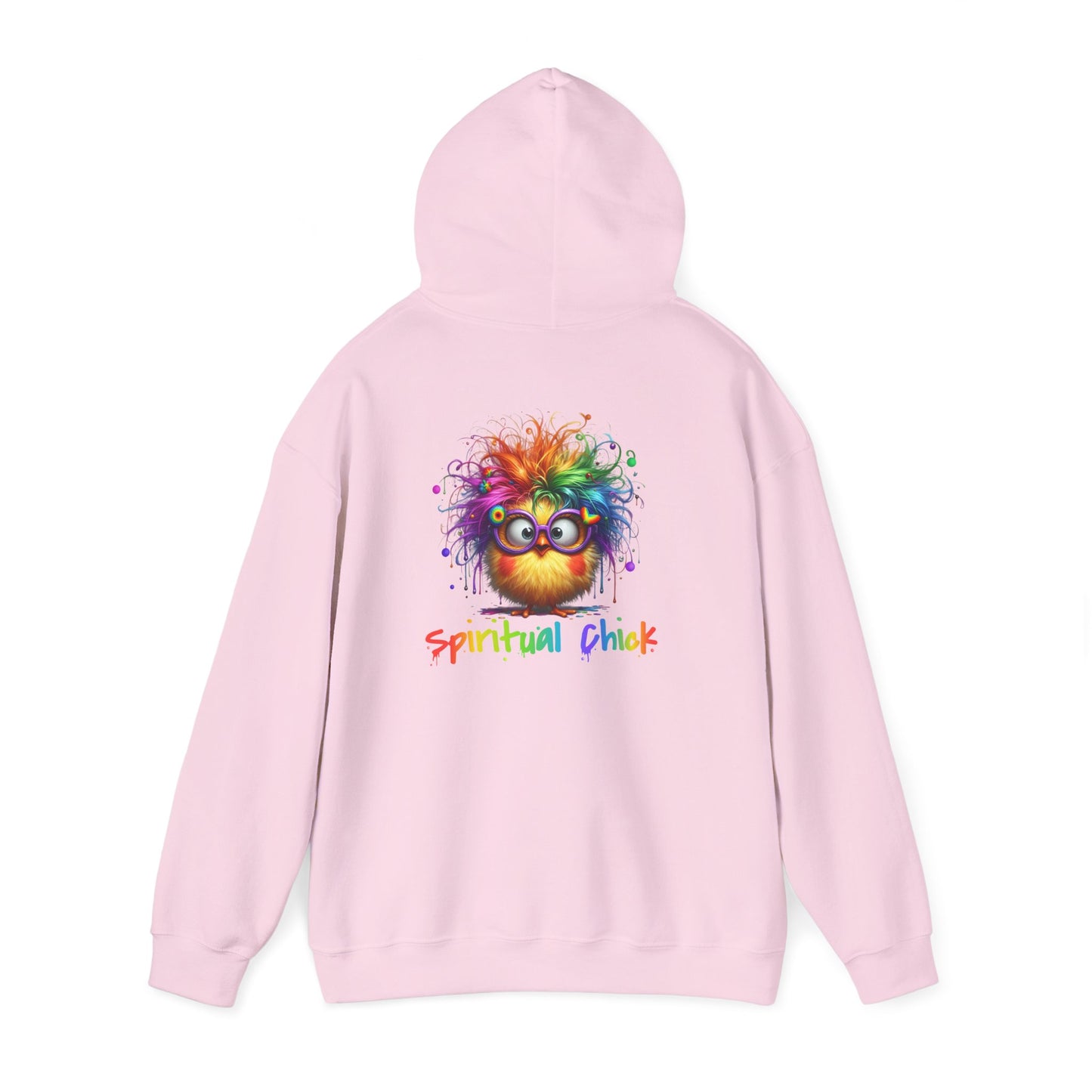 Spiritual Chick – Cute High-Vibe Rainbow Hoodie