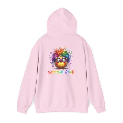 Spiritual Chick – Cute High-Vibe Rainbow Hoodie