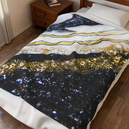 Alchemy Opulance - Velveteen Plush Blanket