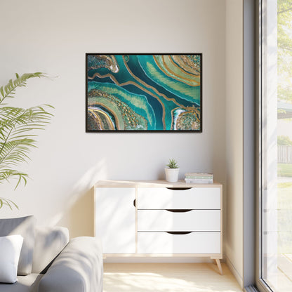 Dioptase Framed Print - Splendour