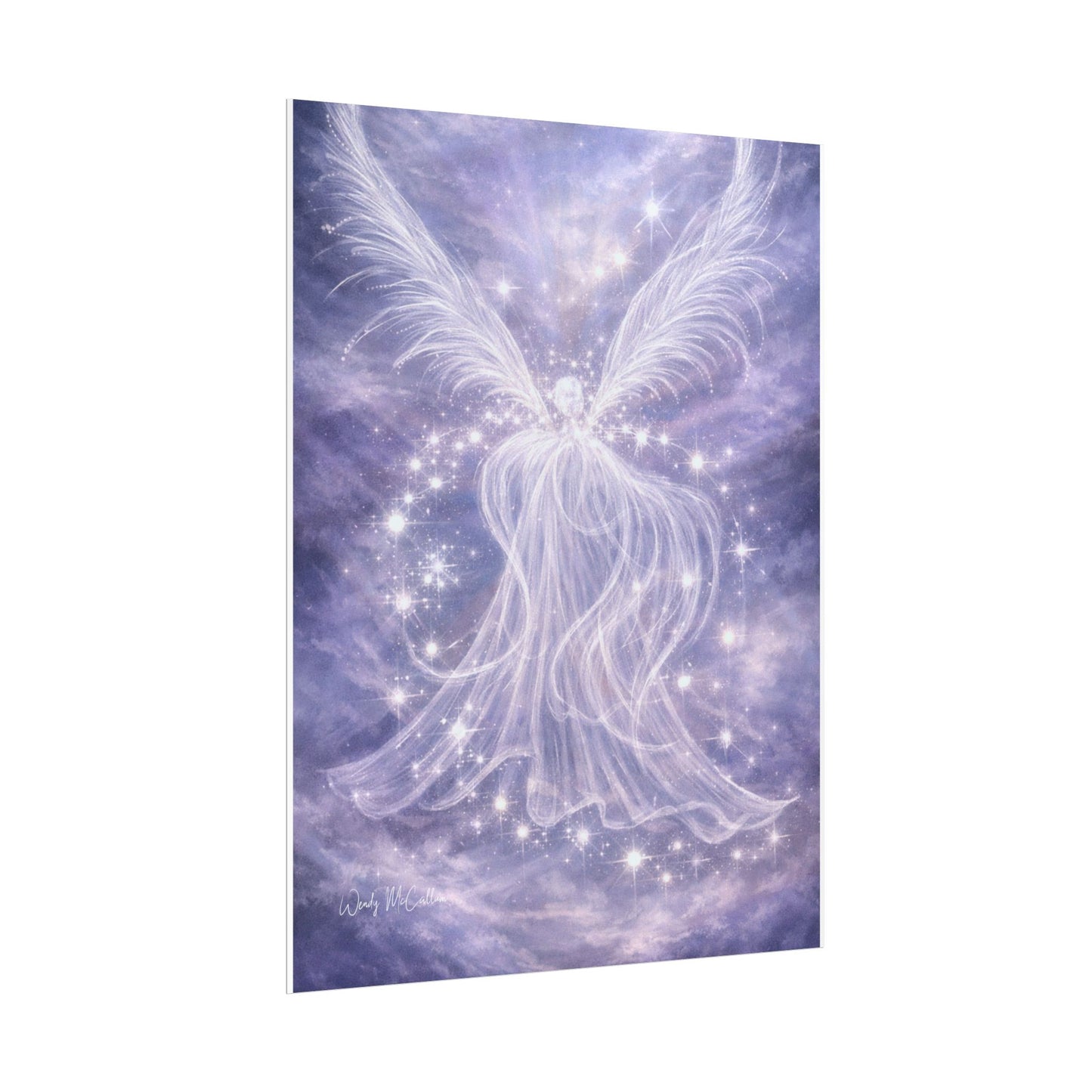 Archangel Jeremiel – Fine Art Print | Angel of Insight, Life Review & Spiritual Clarity