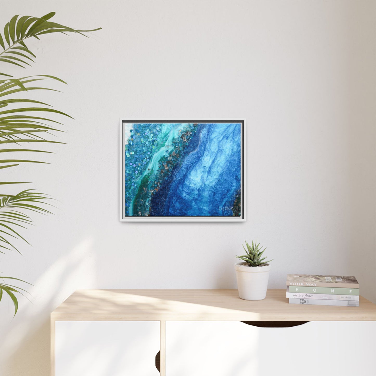 Elucidation Framed Print - Opulence