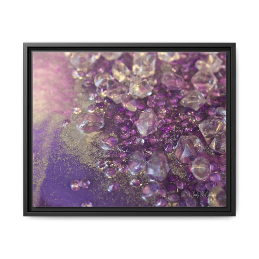 Amethyst Dreams Framed Print - Opulence
