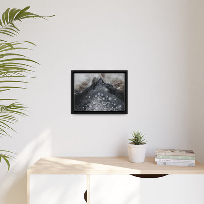 Grey Moonstone Framed Print - Elegance