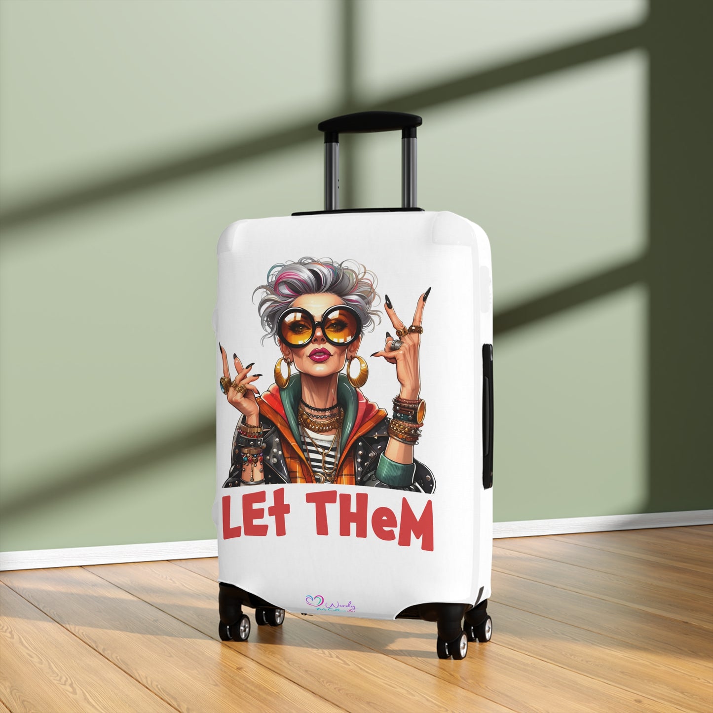 Let Them - Luggage Cover