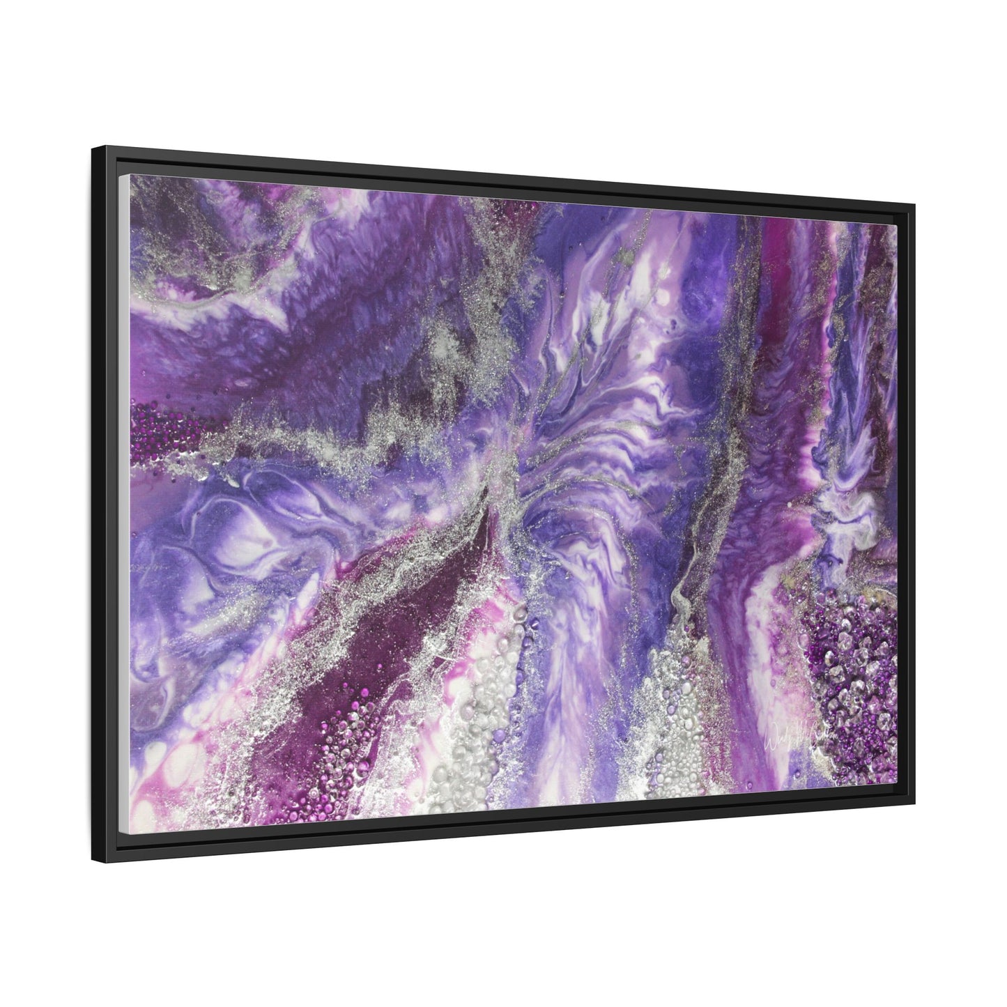 Amethyst Dreams Framed Print - Splendour