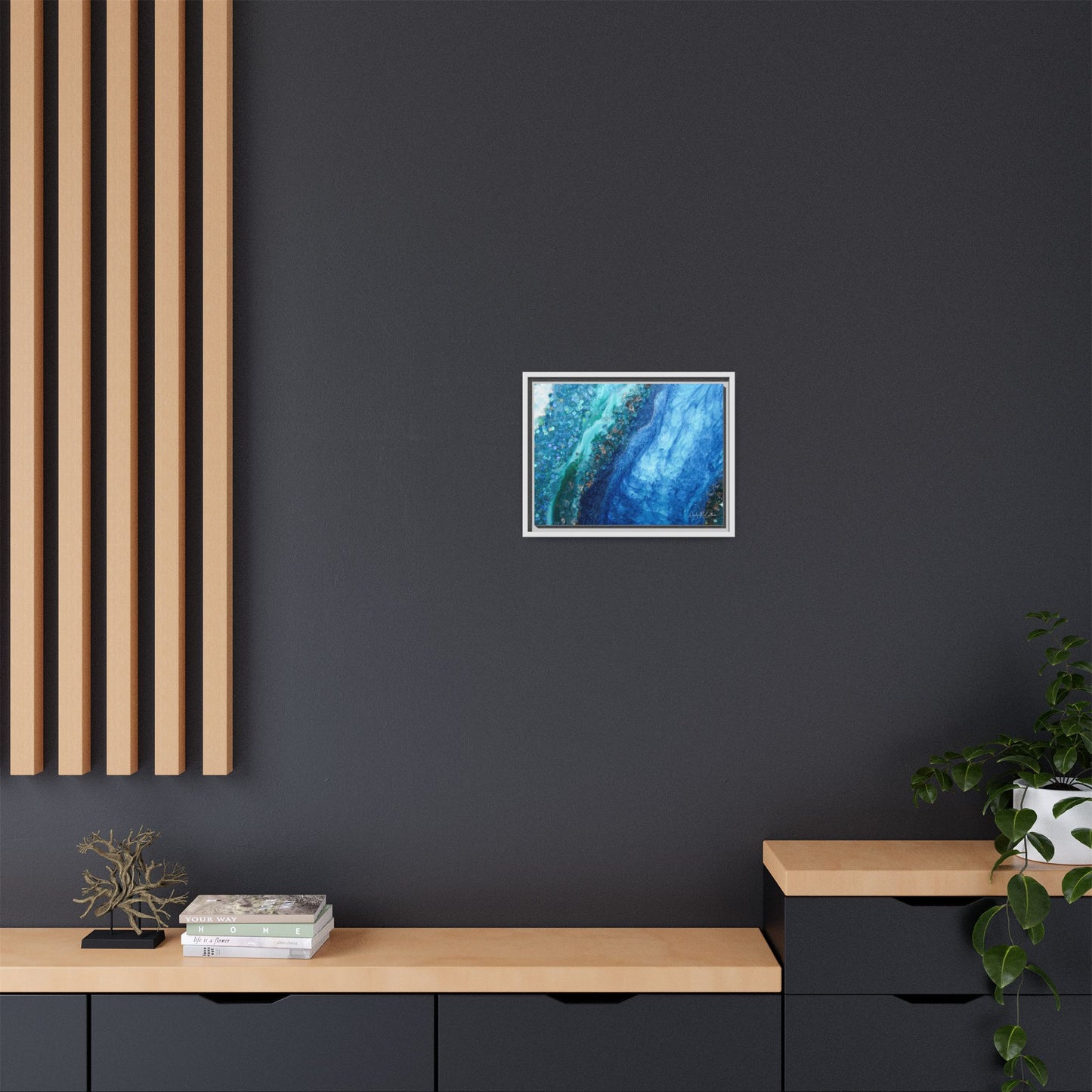 Elucidation Framed Print - Opulence
