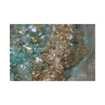 Dioptase Canvas Wall Art - Opulence