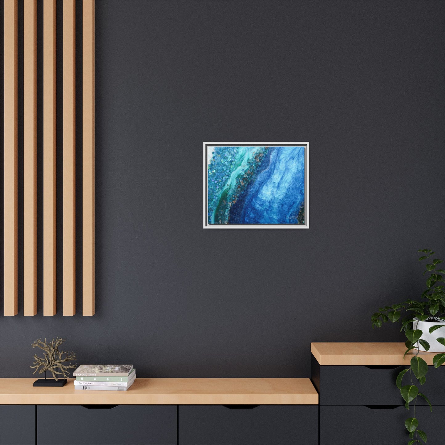 Elucidation Framed Print - Opulence