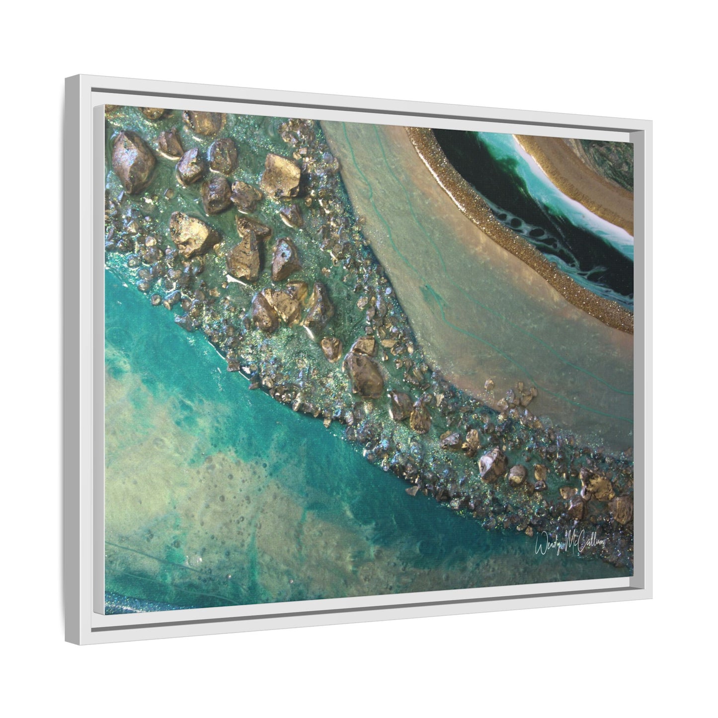 Dioptase Framed Print - Grace