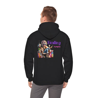 Healing in Progress – Strong Woman Empowerment Hoodie