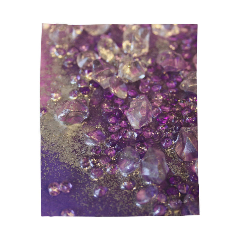 Amethyst Dreams Opulence - Velveteen Plush Blanket