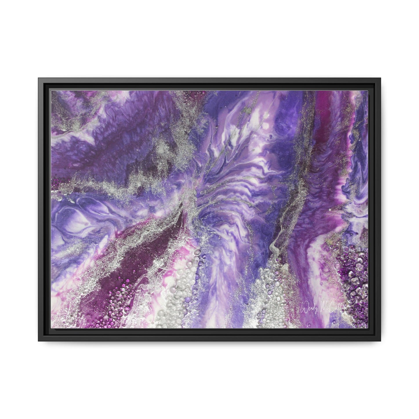 Amethyst Dreams Framed Print - Splendour