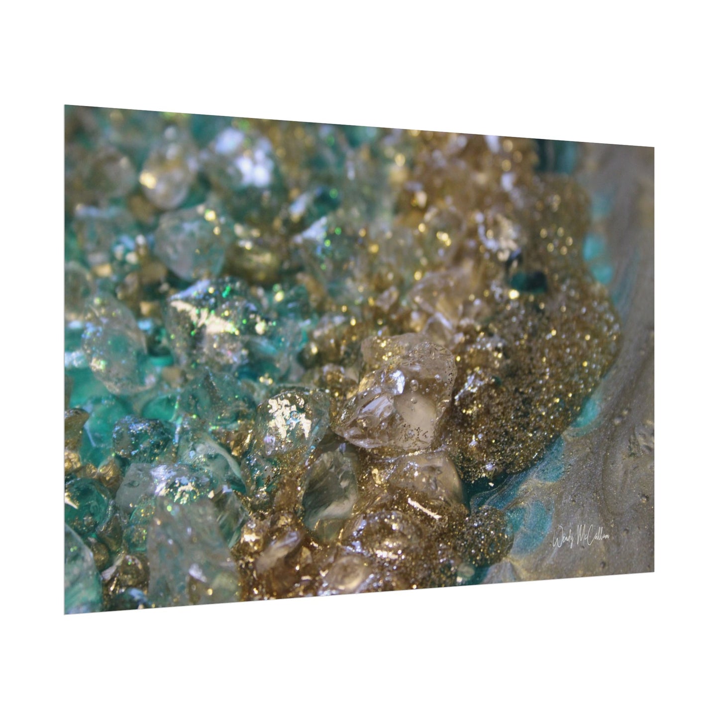 Dioptase Fine Art Print - Opulence