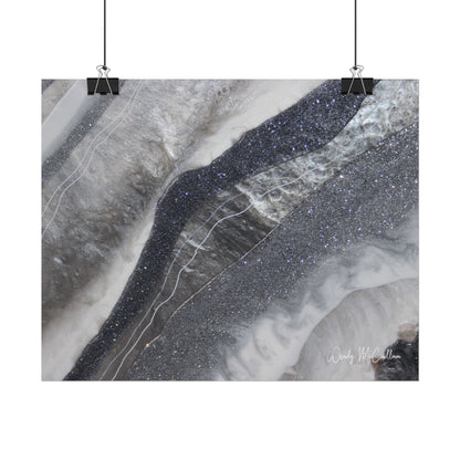 Grey Moonstone Fine Art Print - Grace