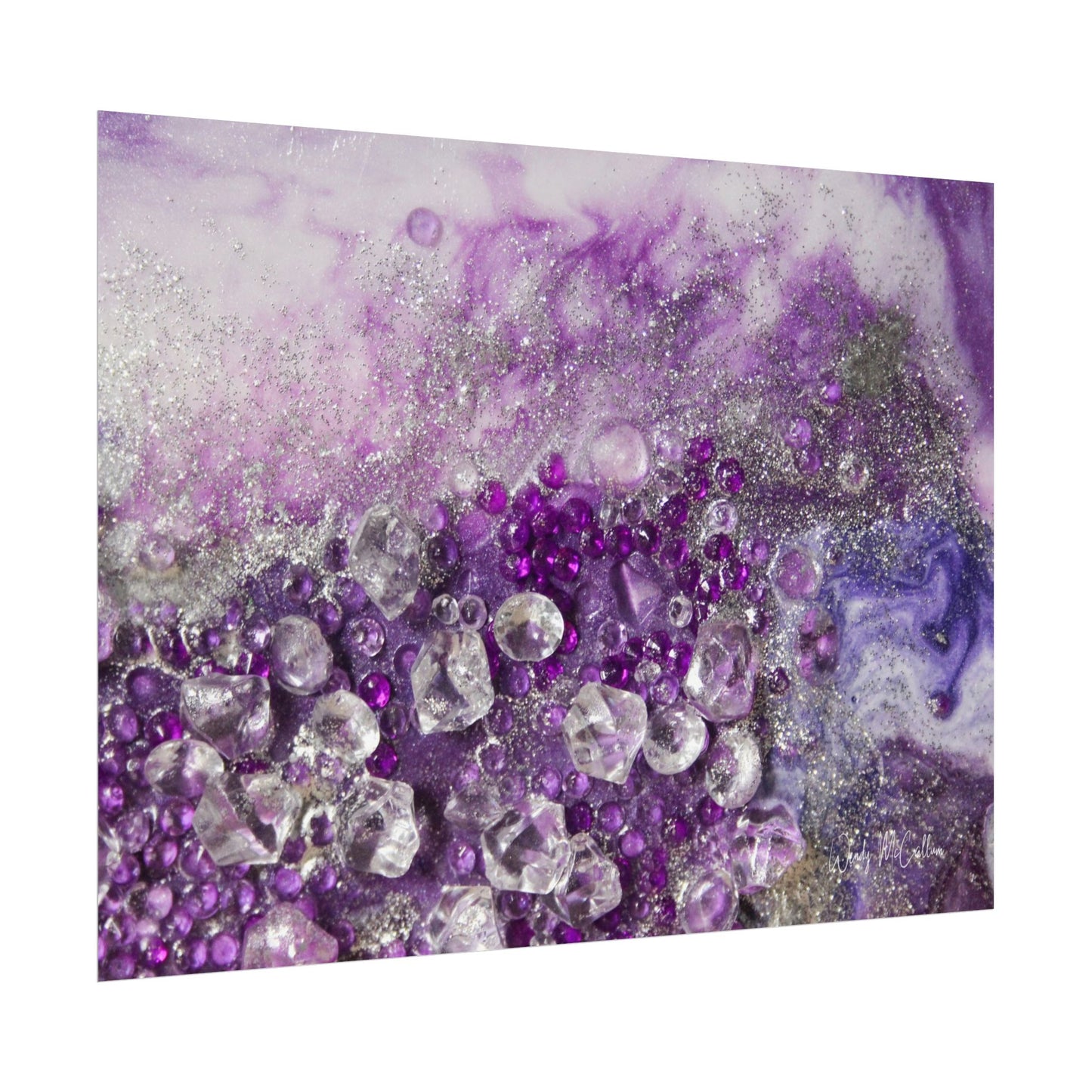Amethyst Dreams Fine Art Print - Elegance