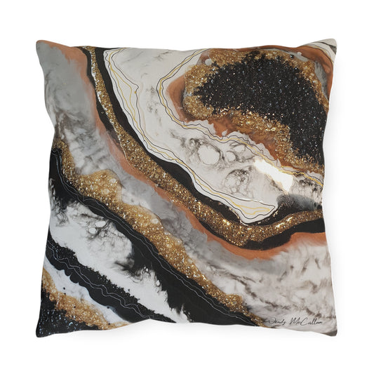 Alchemy Variant Outdoor Pillow - Patio Cushion