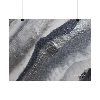 Grey Moonstone Fine Art Print - Grace