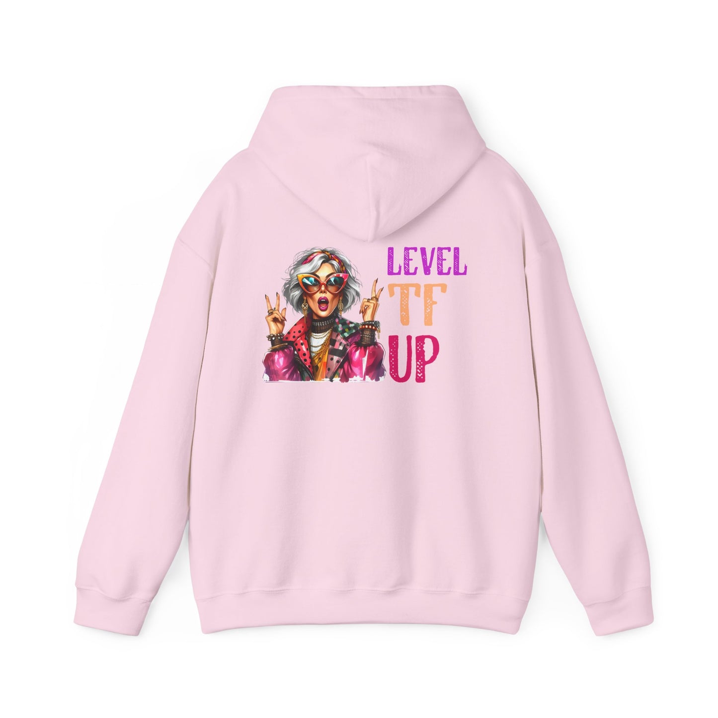 LEVEL TF UP – Sassy Empowerment Hoodie