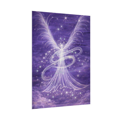 Archangel Zadkiel – Abstract Angel Fine Art Print Compassion, Forgiveness, Transformation