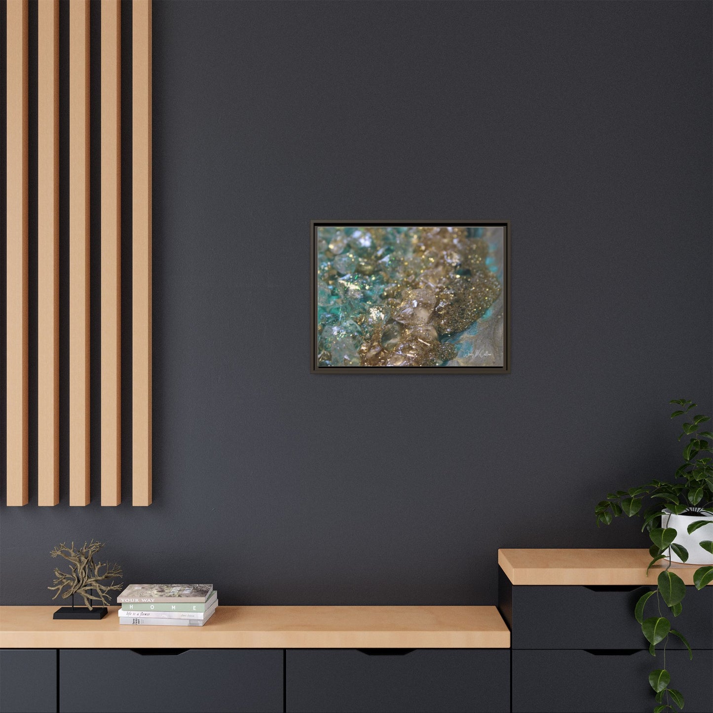 Dioptase Framed Print - Opulence
